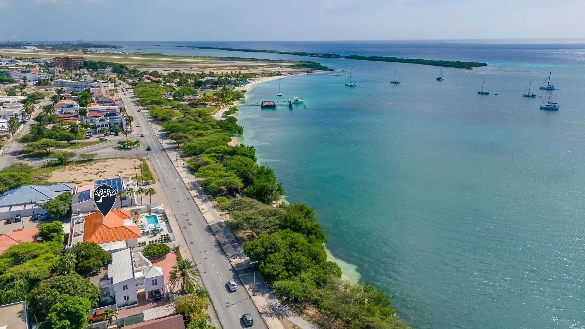 Lux 10Br 10Ba Pool Beach Front Villa Playa By Bocobay Oranjestad