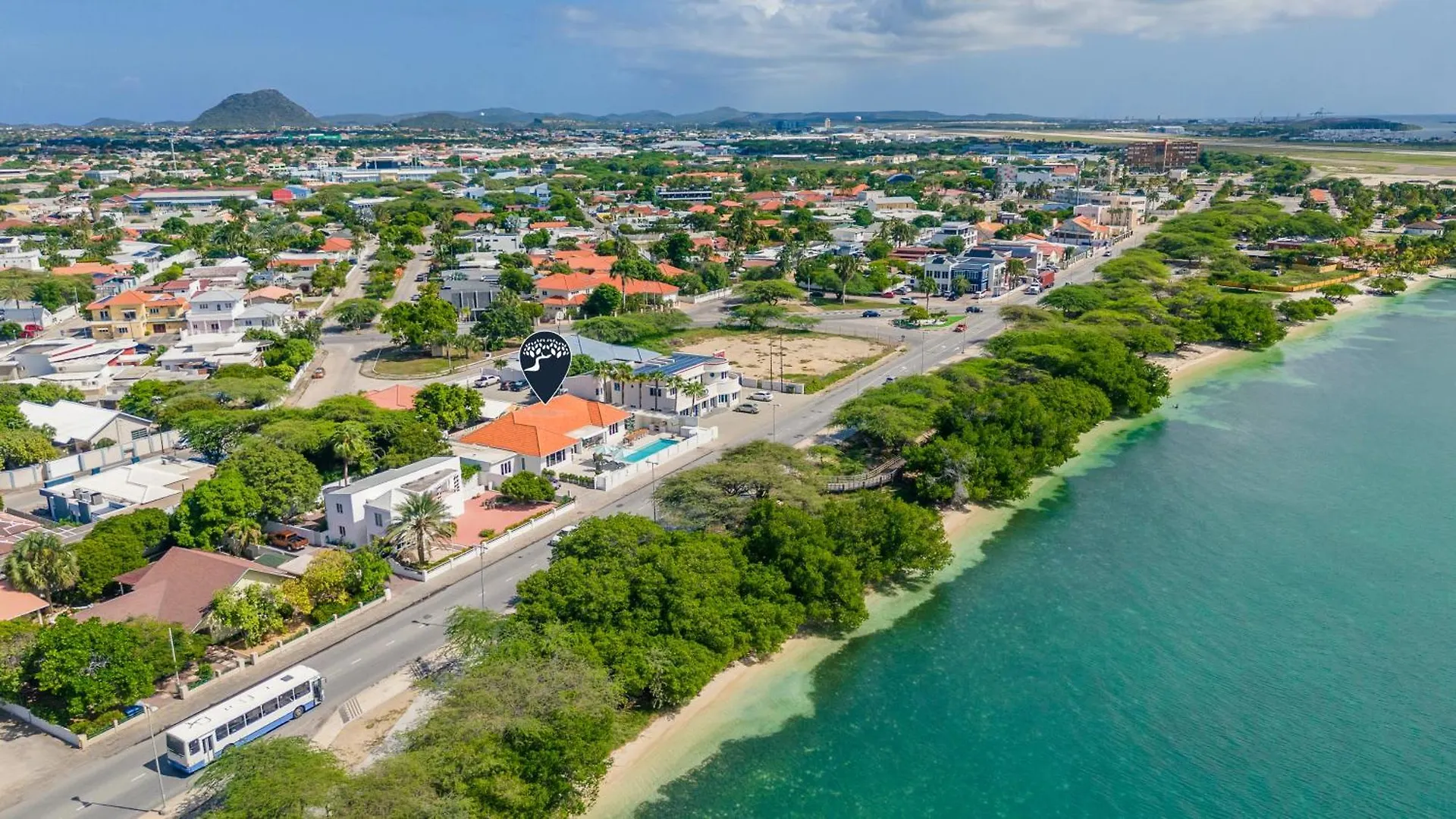 Lux 10Br 10Ba Pool Beach Front Villa Playa By Bocobay Oranjestad 0*,